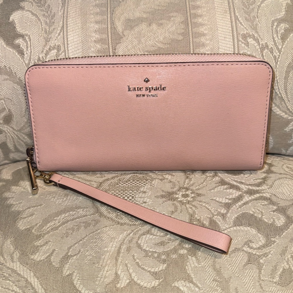 Kate Spade Blush Pink Wristlet Wallet